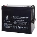 Batteria SIGA Phaeton AGM Deep Cycle 75Ah 12V
